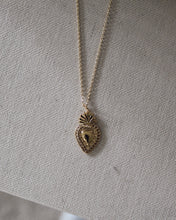 Load image into Gallery viewer, Dainty Corazón Sagrado Necklace
