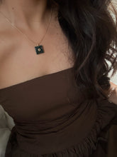 Load image into Gallery viewer, Moss Agate Gemstone Necklace
