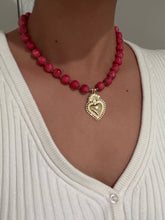 Load image into Gallery viewer, Mexico Corazón Beaded Necklace
