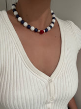 Load image into Gallery viewer, Panama Inspired Beaded Necklace
