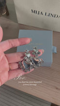 Load and play video in Gallery viewer, Paloma Sterling Silver Earrings

