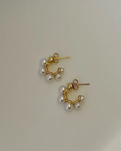 Mini Perlitas Earrings